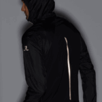 Men's Wind Jacket Hoodie Bonatti Cross Wind Black - Image 3