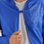 Men's Wind Jacket Hoodie Bonatti Cross Wind Nautical Blue-White - Image 5