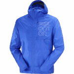 Men's Wind Jacket Hoodie Bonatti Cross Wind Nautical Blue-White - Image 8