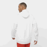Men's Wind Jacket Hoodie Bonatti Cross Wind White - Image 2