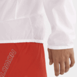 Men's Wind Jacket Hoodie Bonatti Cross Wind White - Image 6