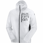 Men's Wind Jacket Hoodie Bonatti Cross Wind White-Black - Image 8