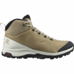 Men's Winter Boots Outsnap Climasalomon™ Waterproof Kelp-Vanilla Ice-Black