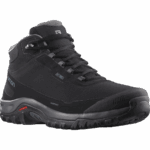 Men's Winter Boots Shelter Climasalomon™ Waterproof Black-Ebony - Image 4