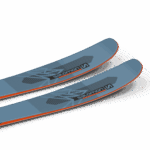 Unisex All-Mountain Skis Qst 98 Copen Blue-Flame-Black - Image 4