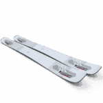 Unisex All-Mountain Skis Qst Blank Illusion Blue-Red-Process Blue - Image 6