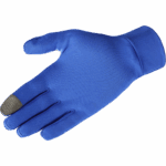 Unisex Gloves Cross Warm Nautical Blue - Image 2