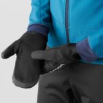 Unisex Gloves Cross Winter Training Black - Image 3