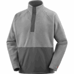 Unisex Half Zip Midlayer Outlife Polartec Halz Zip Mid Grey - Image 5