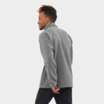 Unisex Half Zip Midlayer Outlife Polartec Halz Zip Mid Grey - Image 7