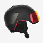 Unisex Helmet Pioneer Lt Visor Sigma Goji Red Black-Goji Berry