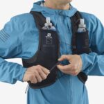 Unisex Running Vest With Flasks Included Active Skin 4 Black-Ebony - Image 9