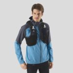 Unisex Running Vest With Flasks Included Active Skin 8 Black-Ebony - Image 2
