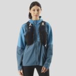 Unisex Running Vest With Flasks Included Active Skin 8 Black-Ebony - Image 4