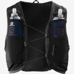 Unisex Running Vest With Flasks Included Active Skin 8 Black-Ebony - Image 6