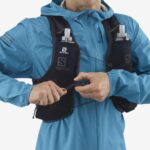 Unisex Running Vest With Flasks Included Active Skin 8 Black-Ebony - Image 8