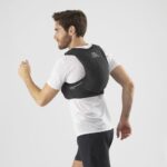 Unisex Running Vest With Flasks Included Sense Pro 10 Black-Ebony - Image 2