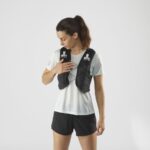 Unisex Running Vest With Flasks Included Sense Pro 10 Black-Ebony - Image 3