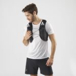 Unisex Running Vest With Flasks Included Sense Pro 10 Black-Ebony - Image 5