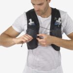 Unisex Running Vest With Flasks Included Sense Pro 5 Black-Ebony - Image 10