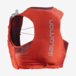Unisex Running Vest With Flasks Included Sense Pro 5 Red-Ebony-Cabernet