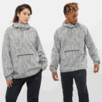Unisex Shell Jacket Outlife Ripstop Half Zip Alloy-Ao