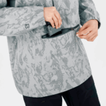 Unisex Shell Jacket Outlife Ripstop Half Zip Alloy-Ao - Image 4