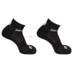 Unisex Socks Evasion Ankle 2-Pack Black