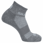 Unisex Socks Evasion Ankle 2-Pack Light Grey Heather-Grey - Image 2