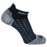 Unisex Socks Ultra Low Black-Blue Stone