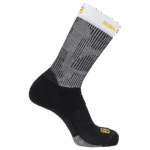 Unisex Socks X Ultra Crew Black-White-Saffron