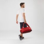 Unisex Travel Bag Outlife Duffel 25 Goji Berry-Madder Brown - Image 2
