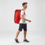 Unisex Travel Bag Outlife Duffel 45 Goji Berry-Madder Brown - Image 5