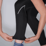 Women's 5/6 Tights Cross Run 25'' Black - Image 5