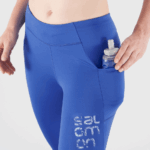 Women's 5/6 Tights Cross Run 25'' Nautical Blue-Ao - Image 4