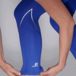 Women's 5/6 Tights Cross Run 25'' Nautical Blue-Ao - Image 5