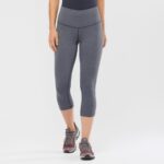 Women's 5/6 Tights Essential Black-Heather - Image 2