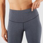 Women's 5/6 Tights Essential Black-Heather - Image 4