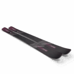 Women's All-Mountain Skis Stance 84 Black-Bordeau - Image 6