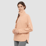 Women's Crewneck Pullover Essential Cosy Fleece Sirocco
