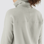 Women's Crewneck Pullover Essential Cosy Fleece Wrought Iron - Image 3