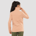 Women's Full Zip Midlayer Jacket Essential Cosy Fleece Sirocco - Image 2