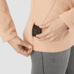 Women's Full Zip Midlayer Jacket Essential Cosy Fleece Sirocco - Image 5
