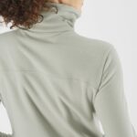 Women's Full Zip Midlayer Jacket Essential Cosy Fleece Wrought Iron - Image 5