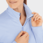 Women's Full Zip Midlayer Jacket Essential Lightwarm Serenity - Image 3