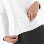 Women's Full Zip Midlayer Jacket Essential Lightwarm White - Image 3