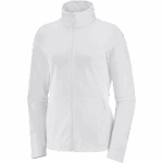 Women's Full Zip Midlayer Jacket Essential Lightwarm White - Image 6