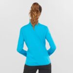 Women's Half Zip Midlayer Jacket Essential Lightwarm Barrier Reef - Image 3