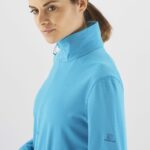 Women's Half Zip Midlayer Jacket Essential Lightwarm Barrier Reef - Image 4