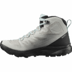 Women's Hiking Boots Outline Mid Gore-Tex Rock-Black-Turquoise - Image 5